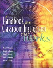 A Handbook for Classroom Instructio- paperback, Robert J Editor Marz, 087120522X