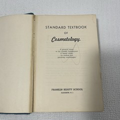 VTG 1957 Standard Textbook Of Cosmetology Franklin Beauty School NJ Milady Pub.