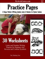 Practice pages – A unique method of writing symbols,Letters Number – VERY GOOD
