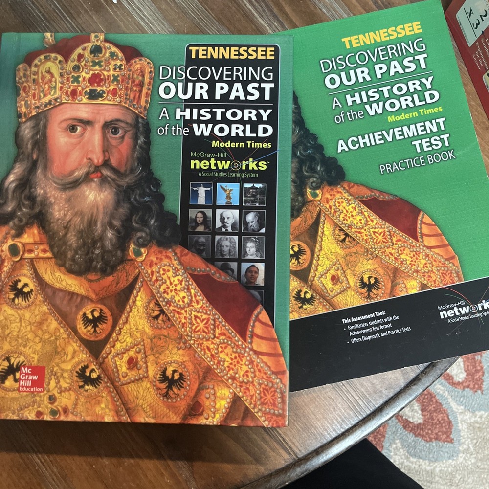 McGraw-Hill Discovering Our Past Modern Times Grade 7 Textbook & Test Book 2007