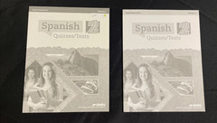 Abeka Spanish 2 Quiz and Test Book Volumes 1 and 2 – Student Books