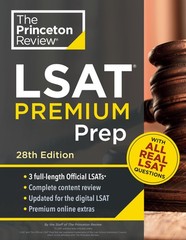 Princeton Review LSAT Premium Prep, 28th Edition: 3 Real LSAT PrepTests + St…