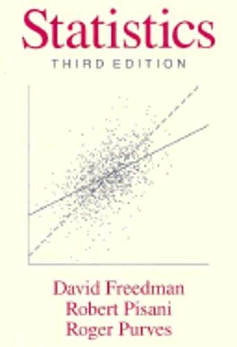 Statistics by David Freedman: Used