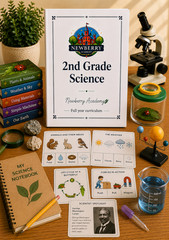2nd Grade Science Full year Lessons Workbook Second Grade Science homeschool
