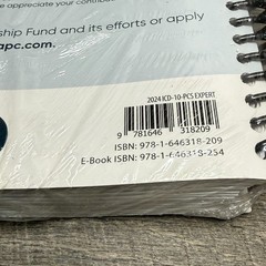 ICD-10-PCS 2024 Expert: The Complete Official Code Book (AAPC) Spiral Bound NEW