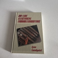 On-Line Electrical Troubleshooting Hardcover Lynn Lundquist 1989