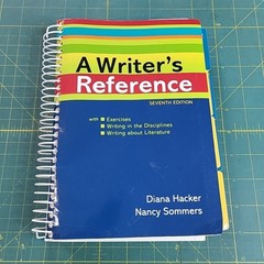 A Writers Reference 7th Edition by Diana Hacker Nancy Sommers