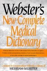 Webster’s New Complete Medical Dict- 076519435X, Merriam-Webster Edit, hardcover