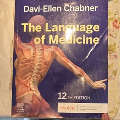 The Language of Medicine 12th Ed Textbook Davi-Ellen Chabner Elsevier