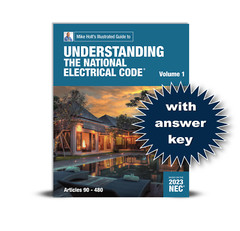 Mike Holt 2023 Understanding the NEC, Volume 1 & 2 Textbook Set w/ Answer Keys