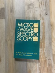 Microwave Spectroscopy—Walter Gordy (Trade Paperback)