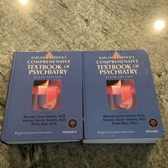 Kaplan and Sadocks Comprehensive Textbook of Psychiatry 2 vol set 9th ed 2009