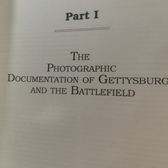 Early Photography at Gettysburg, Frassanito, William A.