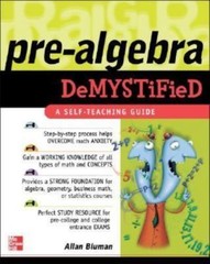 Pre-Algebra Demystified