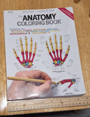 The Anatomy Coloring Book (2nd Edition), Kapit, Wynn; Elson, Lawrence M., Used;