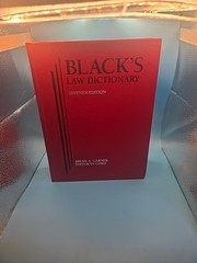 Black’s Law Dictionary 7th Edition HC Book 1999 West Publishing Bryan Garner