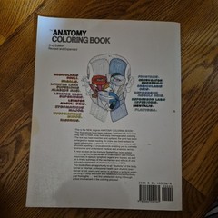 The Anatomy Coloring Book – paperback Wynn Kapit