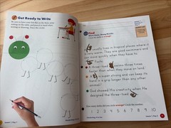 New Handwriting: A to Zoo Master Books Homeschool Curriculum Grades 1 and 2