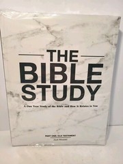 THE BIBLE STUDY Books Parts One & Two New & Old Testament by Zach Windahl NEW