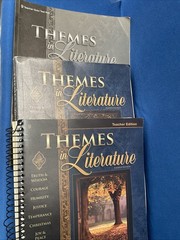Lot of 3 – Themes in Literature by A Beka Book Spiral & PB