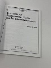 Lab Manual for Smith’s Electricity Refrigeration, Heating, Air Condition UNUSED