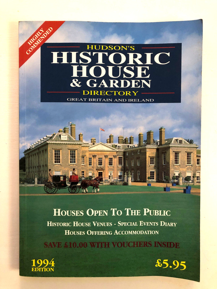 Hudson’s Historic House Directory 1994 By Norman Hudson, Jan Bowman