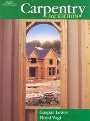 Carpentry – Hardcover By Lewis, Gaspar J. – VERY GOOD