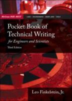 Technical Writing for Engineers & Scienti- 9780073191591, Finkelstein, paperback