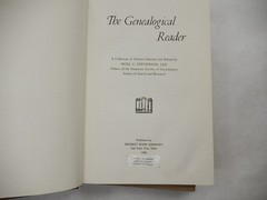 Lot of 3 Books for Gealogical Research Education and Help, Hardcovers