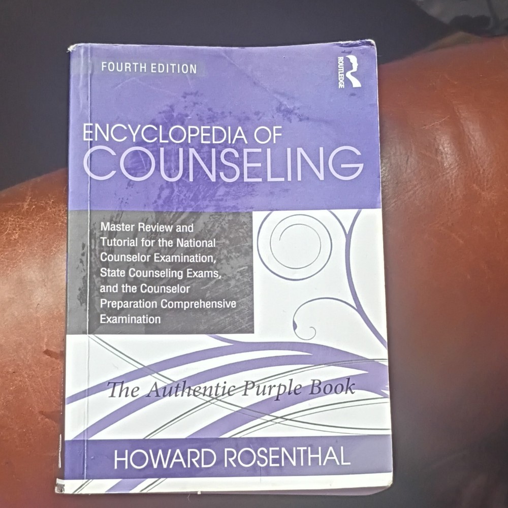 Routledge Encyclopedia of Counseling Fourth Edition by Howard Rosenthal