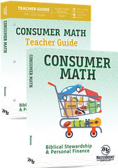 New Master Books CONSUMER MATH Curriculum Set Personal Finance Homeschooling