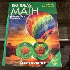 Big Ideas Math Course 1 Book A Common Core Curriculum Teaching Edition