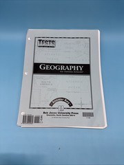 Bob Jones Cultural Geography Student & Teacher 9th Grade History (2nd Edition)