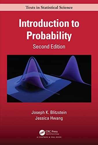 Introduction to Probability, – Hardcover, by Blitzstein Joseph K.; – Very Good