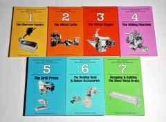 Build Your Own Metal Working Shop From Scrap (Series Set) Gingery 7 Book Set