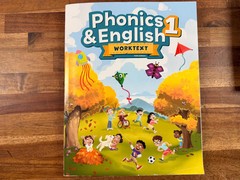 BJU Press Phonics & English 1 Worktext (5th Edition)
