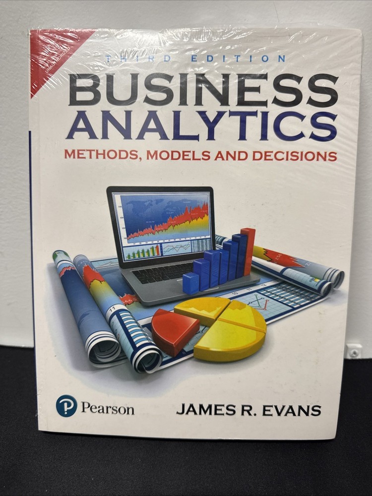 2021 NEW Business Analytics Third Edition Paperback Pearson James R. Evans Book