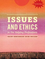 Issues and Ethics in the Helping Professions, Updated with 2014 ACA – VERY GOOD