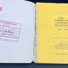 The American Literary Tradition Textbook 1973 Scott Foresman Paperback Vintage