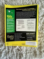 Statistics Workbook For Dummies – Paperback By Rumsey, Deborah J.