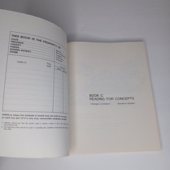 Reading For Concepts B & C Second Edition Elementary School By William Liddle