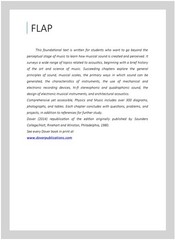 Physics and Music : The Science of Musical Sound, Paperback by White, Harvey …