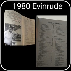 1980 Owner’s-Operator’s Manual, 9.9 /15 HP Models:Listed in Pictures-EUC