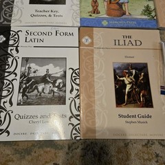 Misc Mixed Lot Memoria Press Books Teacher Student Tests Birds