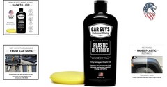 Plastic Restorer Kit 8oz Auto Trim Vinyl Rubber Protectant Compatible with Ve…