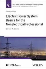 Electric Power System Basics for the – Hardcover, by Blume Steven W. – Very Good