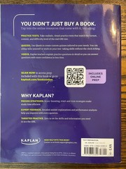 Kaplan Test Prep Ser.: GRE Prep Plus, Ninth Edition 2026 Includes 6 Practice :VG