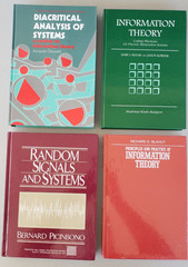 Information Theory Books Lot 4 NOS Picinbono Blahut Oswald Csiszor