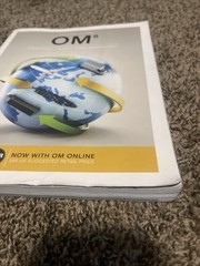OM 6 Evans Collier 6th Edition 2016 Cengage Operations Management Textbook