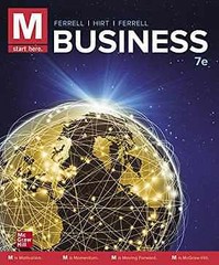 LOOSE LEAF for M: Business – Loose Leaf, by Ferrell O. C.; Hirt Geoffrey – Good